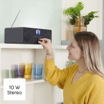 Digitálne rádio DIR1570CBT, DAB+/internetrádio/CD/Bluetooth® RX/aplikácia Digitálne rádio DIR1570CBT, DAB+/internetrádio/CD/Bluetooth® RX/aplikácia