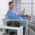 Digitálne rádio DIR1570CBT, DAB+/internetrádio/CD/Bluetooth® RX/aplikácia