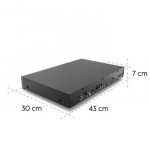 HiFi-tuner DIT2105, DAB+/internetové rádio/Bluetooth® RX/TX, čierna