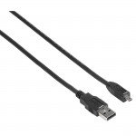 Mini USB 2.0 kábel, typ A - mini B (B8), blister