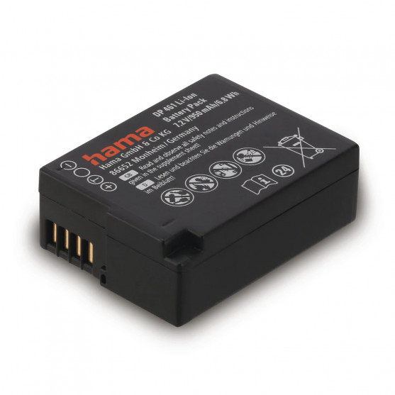 Fotoakumulátor typ Panasonic DMW-BLC12, Li-Ion 7,2 V/950 mAh