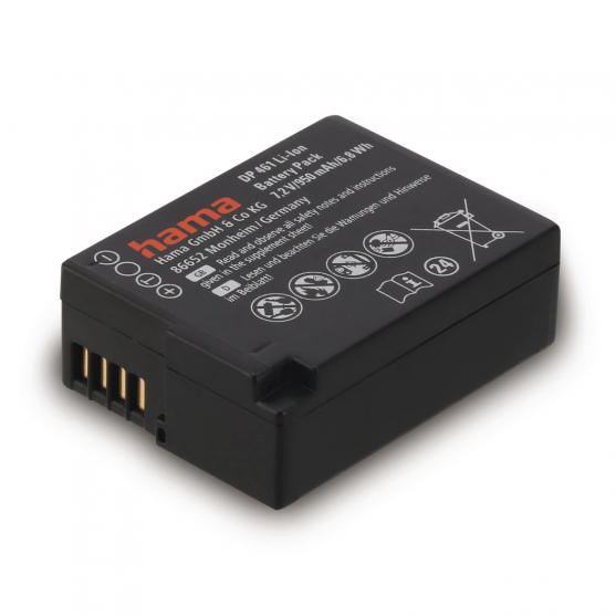 Fotoakumulátor typ Panasonic DMW-BLC12, Li-Ion 7,2 V/950 mAh