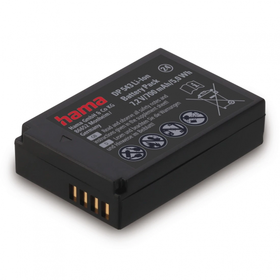 Fotoakumulátor typ Canon LP-E12, Li-Ion 7,2 V/700 mAh