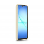 Puzdro na mobil Fantastic Feel pre Samsung Galaxy A17/A17 5G, béžové