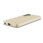 Puzdro na mobil Fantastic Feel pre Samsung Galaxy A17/A17 5G, béžové