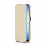Puzdro na mobil Fantastic Feel pre Samsung Galaxy A17/A17 5G, béžové Puzdro na mobil Fantastic Feel pre Samsung Galaxy A17/A17 5G, béžové