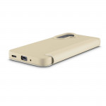 Puzdro na mobil Fantastic Feel pre Samsung Galaxy A17/A17 5G, béžové Puzdro na mobil Fantastic Feel pre Samsung Galaxy A17/A17 5G, béžové