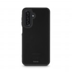 Puzdro na mobil Frame Protect pre Galaxy A17/A17 5G, priehľadné, čierne