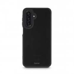 Puzdro na mobil Frame Protect pre Galaxy A17/A17 5G, priehľadné, čierne