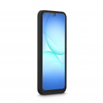 Puzdro na mobil Frame Protect pre Galaxy A17/A17 5G, priehľadné, čierne