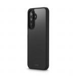 Puzdro na mobil Frame Protect pre Galaxy A17/A17 5G, priehľadné, čierne