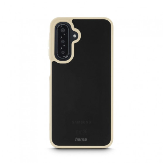 Ochranný kryt Frame Protect pre Galaxy A17/A17 5G, priehľadný, béžový