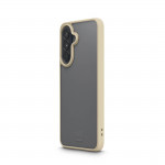 Puzdro na mobil Frame Protect pre Samsung Galaxy A57 5G, béžové