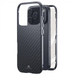 360° Glass kryt, Apple iPhone 17 Pro, sklenený, predný+zadný diel, karbón 360° Glass kryt, Apple iPhone 17 Pro, sklenený, predný+zadný diel, karbón