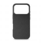 Robust Carbon Cover for Apple iPhone 17 Pro Max, black