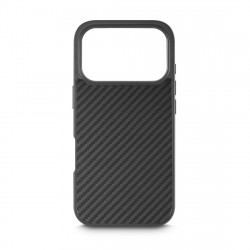 Robust Carbon Cover for Apple iPhone 17 Pro Max, black