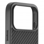 Robust Carbon Cover for Apple iPhone 17 Pro Max, black Robust Carbon Cover for Apple iPhone 17 Pro Max, black