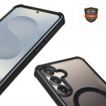 Ochranný kryt Extreme Protect p. Samsung Galaxy S25, magnetický, čierny