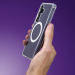 Puzdro na mobil Extreme Protect pre Galaxy S25+, magnetické, priehľadné