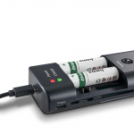 Univerzálna nabíjačka Delta Travel pre Li‑iónové batérie AA/AAA, USB‑C Univerzálna nabíjačka Delta Travel pre Li‑iónové batérie AA/AAA, USB‑C