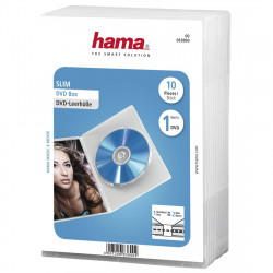 Slim puzdro na DVD, balenie po 10 kusov, priehľadné