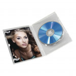 DVD obal, 5 ks, transparentný
