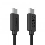 Nabíjací kábel, USB-C - USB-C, 60 W, 1,2 m, čierny Nabíjací kábel, USB-C - USB-C, 60 W, 1,2 m, čierny