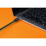 Nabíjací kábel, USB-C - USB-C, 60 W, 1,2 m, čierny