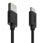 Nabíjací kábel, USB-A - USB-C, 60 W, 1,2 m, čierny Nabíjací kábel, USB-A - USB-C, 60 W, 1,2 m, čierny