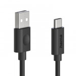 Nabíjací kábel, USB-A - USB-C, 60 W, 1,2 m, čierny Nabíjací kábel, USB-A - USB-C, 60 W, 1,2 m, čierny