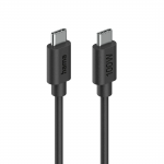 Nabíjací kábel, USB-C - USB-C, 100 W, 1,2 m, čierny