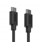 Nabíjací kábel, USB-C - USB-C, 100 W, 1,2 m, čierny Nabíjací kábel, USB-C - USB-C, 100 W, 1,2 m, čierny