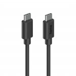Nabíjací kábel, USB-C - USB-C, 100 W, 1,2 m, čierny