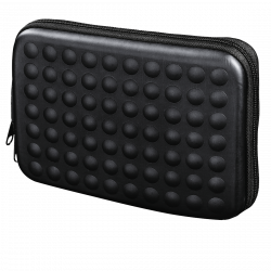 Dots Sat Nav Case, 6 (15 cm), black