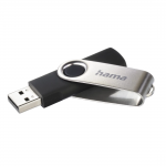 USB kľúč Rotate, USB 2.0, 16GB, 10MB/s, čierna/strieborná USB kľúč Rotate, USB 2.0, 16GB, 10MB/s, čierna/strieborná