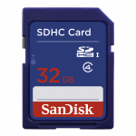 SanDisk SecureDigital High Capacity Card 32GB
