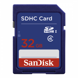 SanDisk SecureDigital High Capacity Card 32GB