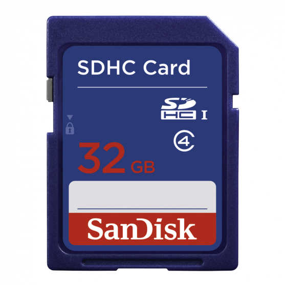 SanDisk SecureDigital High Capacity Card 32GB