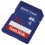 SanDisk SecureDigital High Capacity Card 32GB