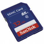 SanDisk SecureDigital High Capacity Card 32GB