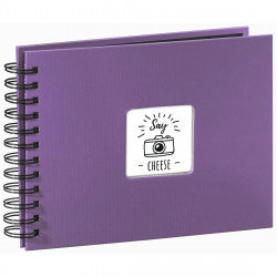 Fine Art Spiral Album, purple, 22x17/50