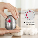 Egg Timer, stainless steel