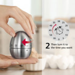 Egg Timer, stainless steel