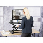 Sit-Stand stolný podstavec pre prácu v stoji a v sede, 80x40 cm