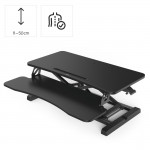 Sit-Stand stolný podstavec pre prácu v stoji a v sede, 80x40 cm Sit-Stand stolný podstavec pre prácu v stoji a v sede, 80x40 cm