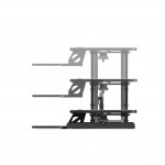 Sit-Stand stolný podstavec pre prácu v stoji a v sede, 80x40 cm