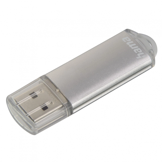 USB kľúč Laeta, USB 2.0, 128 GB, 15 MB/s, strieborný