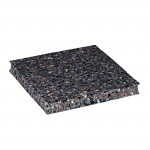 Anti-Slip Pads with Vibration Protection, 10 x 10 x 1.5 cm, Set of 4