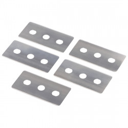 Replacement Blades for Glass Scraper for Glass Ceramic Hobs, 5 pieces