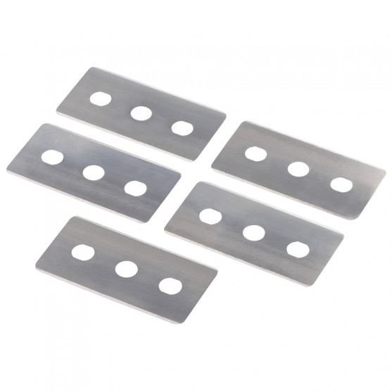 Replacement Blades for Glass Scraper for Glass Ceramic Hobs, 5 pieces